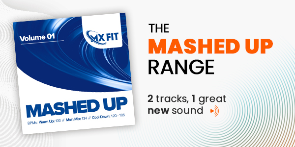 image saying The Mashed Up Range, 2 tracks one great new sound