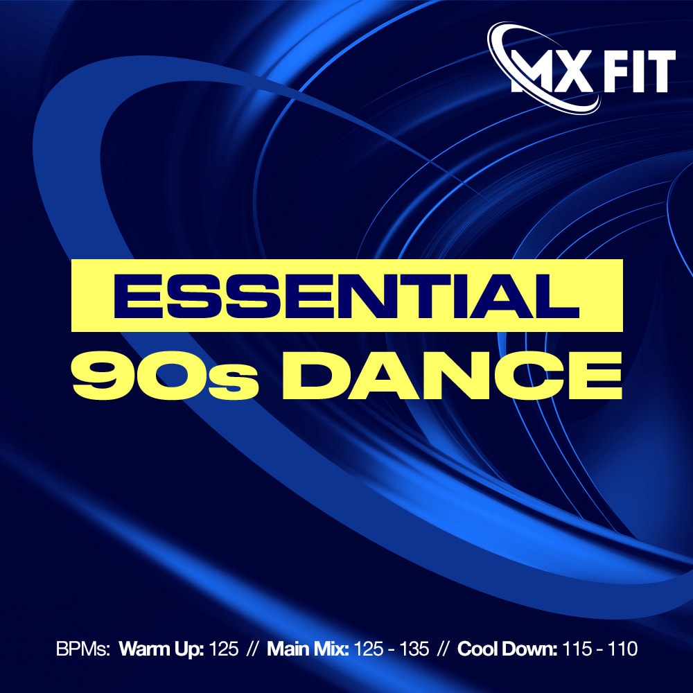 mx fit essential 90s dance front cover